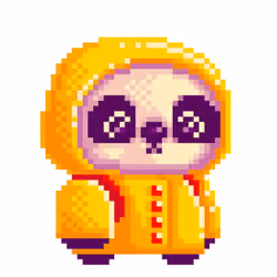 unhappy panda