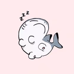 Bored Baby Shark #002