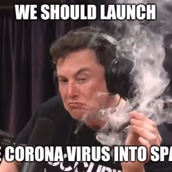 Elon Vs Corona