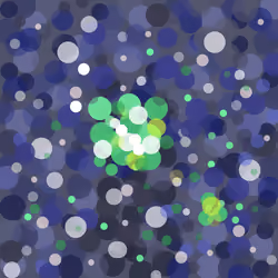 Green traffic light at night under snow