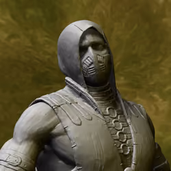 Plaster Scorpion