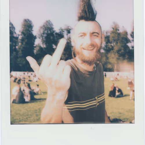 Polaroid Punk Portrait #3