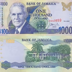 Jamaican One Thousand Dollars