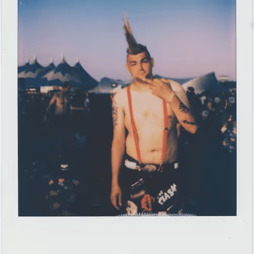 Polaroid Punk Portrait #1