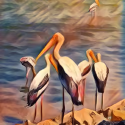 Painted Stork #10