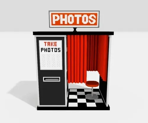 Photo Booth | Open Curtain