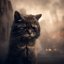 Sad cat 2