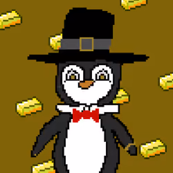 Rich Party Penguin