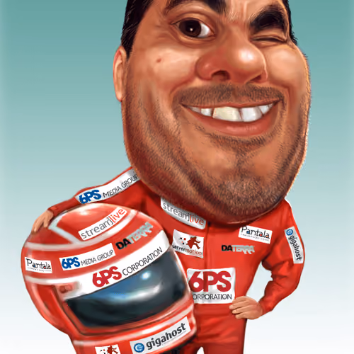 Caricatura Jose Wilker by William Medeiros