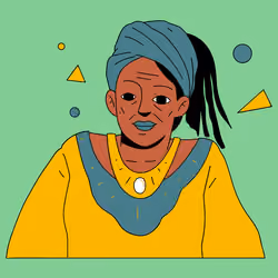 African Women Granny Portrait 0016