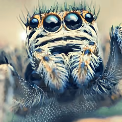 Spider Evarcha arcuata 004
