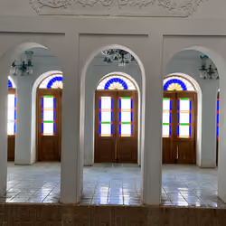 mansion's doors