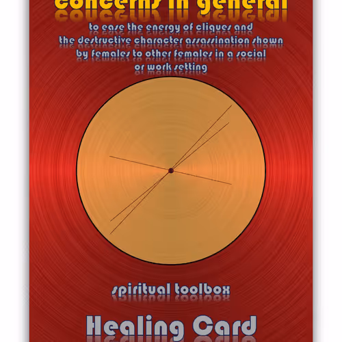 Healing Number Card with radionics barcode #194