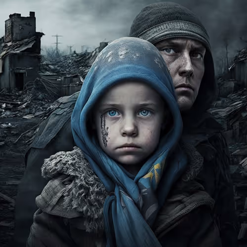 War In Ukraine Through The Eyes Of A Neural Networ