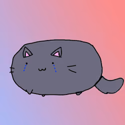 Sad Snuggly Cat