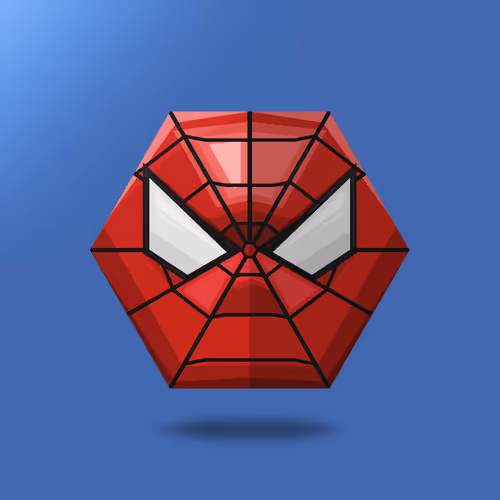 #24 - Spider-Man | Hexagons