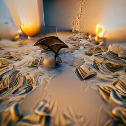 MONEY, HELL. CREATED BY GOD
