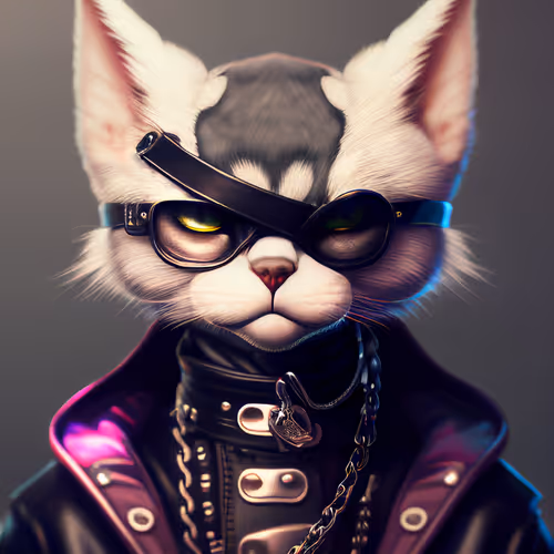YAKUZA CAT NEKO MAFIA No.1XXX "KUJA"