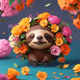 Flowery Sloth