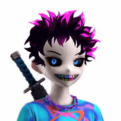 RTFKT CLONEX #12464 - PURPLE DEMON DERIVATIVE