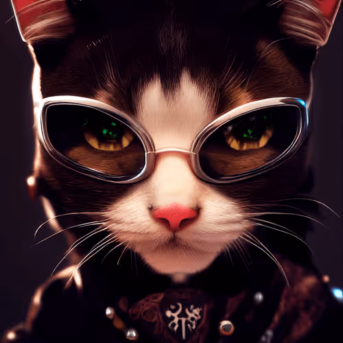 YAKUZA CAT NEKO MAFIA No.312 "AKASHI" 