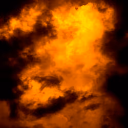 Fire in the sky