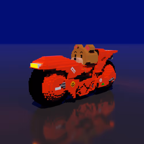 WEAR BEAR HOLDER LIMITED 2022APRIL "STEVE-BIKE" 3DMODEL&AVATAR