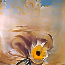 Crypto Flower Abstract Art #17