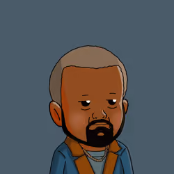 #1391 Kanye West Blnd Hasbulla