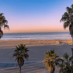 Sunrise from the Casa del Mar