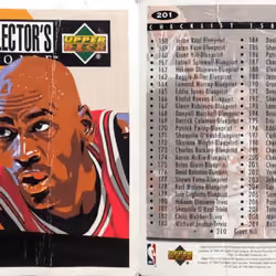 Card Michael Jordan 23 - N°201