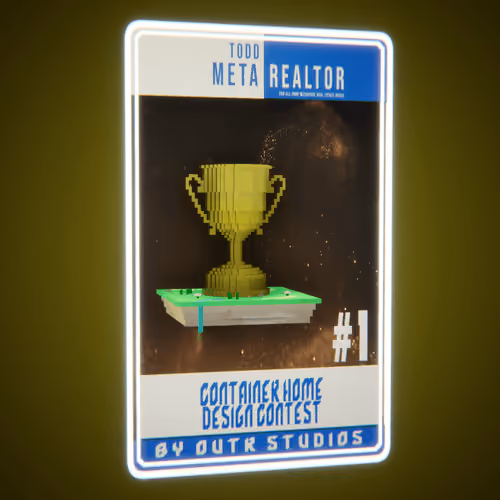 Container design contest trophy