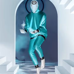 SquidGame Statue Turquoise