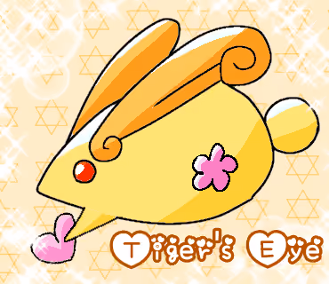 Stone rabbit Tiger's eye（タイガーアイ）