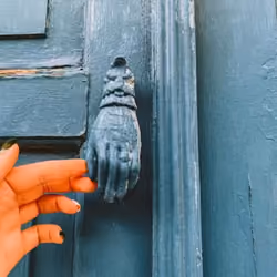 very stylish doorknob in cyprus