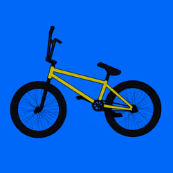 Moid Bikes Hello Yellow Frame BMX