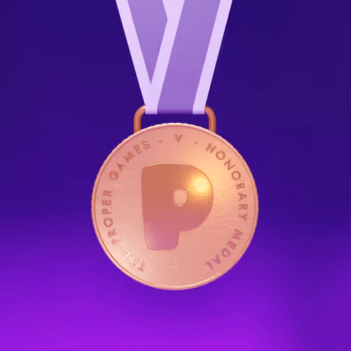 Proper Games V - Bronze Medal