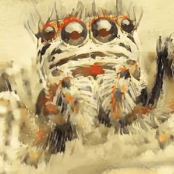 Spider Evarcha arcuata 002