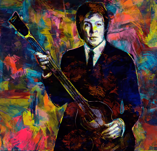 Acrylic #142 - Paul McCartney