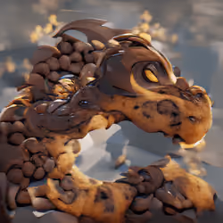 Elemental Dragon #11 - Cookie Dragon