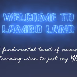 Welcome to Lambo Land!