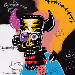 skull goat