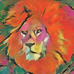 #1 Lion_Young Girl with a Flowered Hat