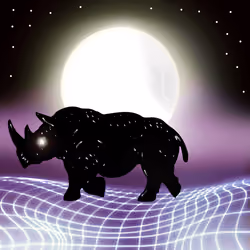 Black MetaRhino: QuickSand Metaverse #3