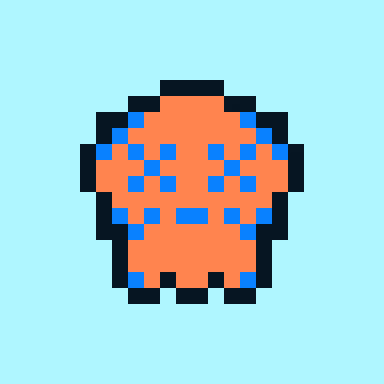 Kawaii SKULL #2088