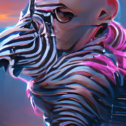 Bald Zebra