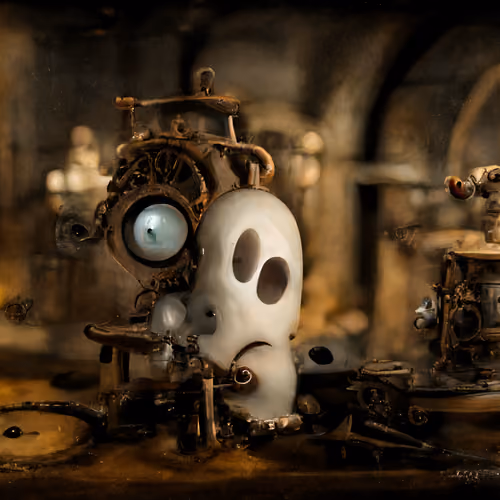 Ghost in the Steampunk Machine (#12 of 13)