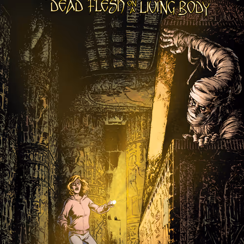 Necrotic Comic 1 of 3 Cover + Logo - Includes Free Comic Book Download