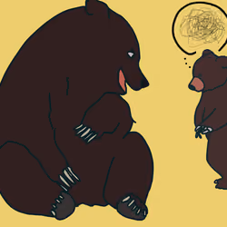 baby bear and her mother
