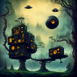 Bump Woods Treehouse Musical Empire #28